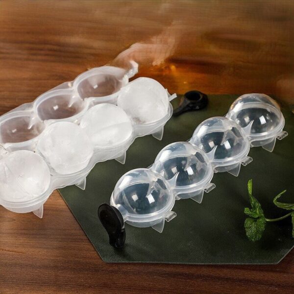 4-Cell Ice Cube Maker DIY Ice Ball Molds - Image 4