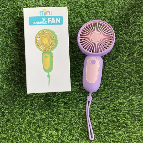 Rechargeable Mini Handy Fan (Mix/Random colour) - Image 3