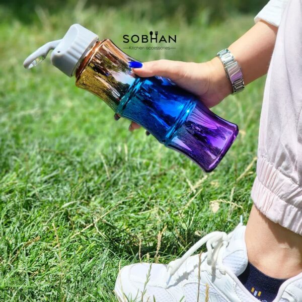 500ML Rainbow Colour Water Bottle, Best Quality. - Image 2