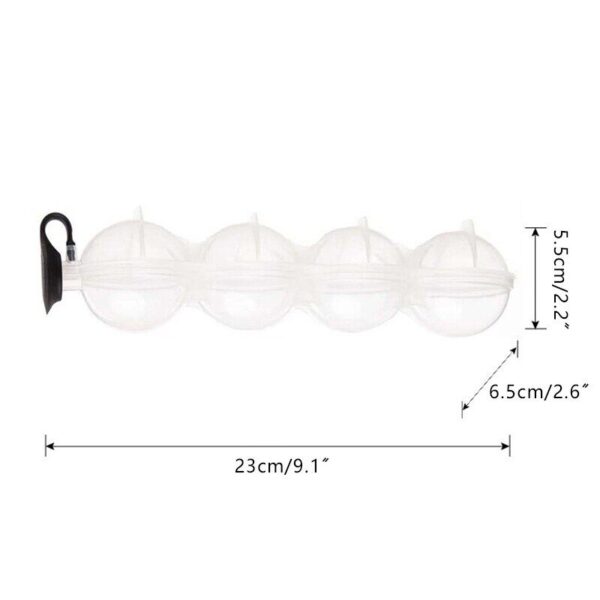 4-Cell Ice Cube Maker DIY Ice Ball Molds - Image 7