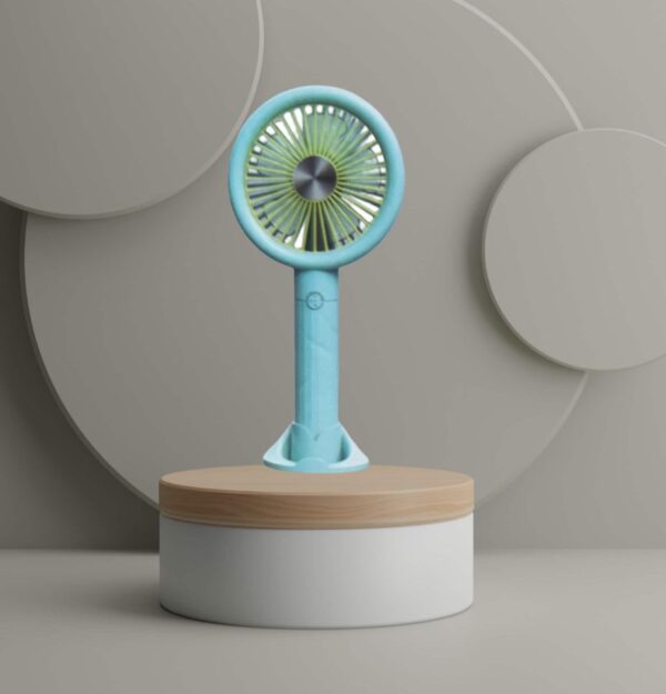 Small Fan Processing Custom New Handheld Spray Fan USB Mini Charging Portable Mute Hydrating Desktop Small Fan - Image 2