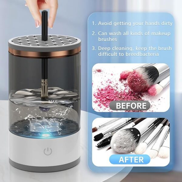 3 In 1 Makeup Brush Cleaning And Drying Stand - Image 8