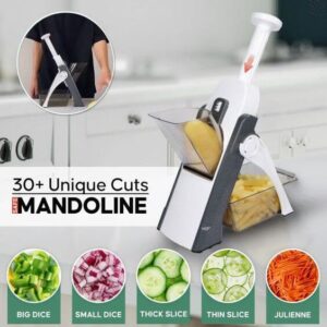 Mandoline Slicer Safe Vegetable Cutter Multi-purpose Food Vegetable Slicer for Kitchen.