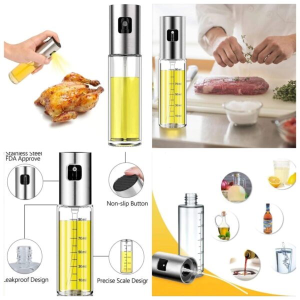 Cooking Oil Sprayer Glass Oil Spray Bottle - Image 4