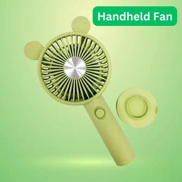 Rechargeable Handy Fan with Bear Ears (Mix/Random colour) - Image 4