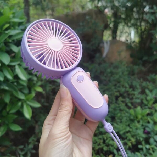 Rechargeable Mini Handy Fan (Mix/Random colour) - Image 8