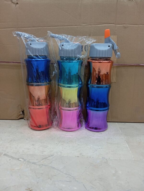 500ML Rainbow Colour Water Bottle, Best Quality.