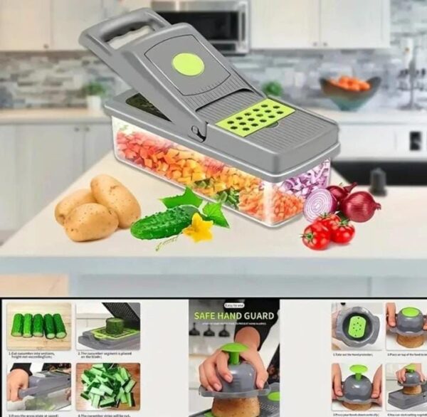 14 in 1 Vegetable Chopper Veggie Slicer Good Quality Big Size