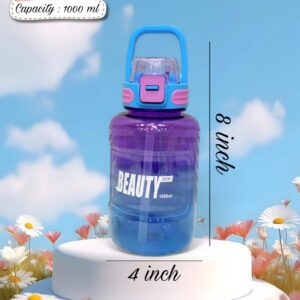 1000Ml Sports Water Bottles For Boys & Girls.