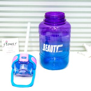 1000Ml Sports Water Bottles For Boys & Girls.