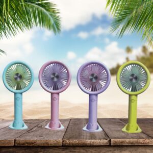 Small Fan Processing Custom New Handheld Spray Fan USB Mini Charging Portable Mute Hydrating Desktop Small Fan