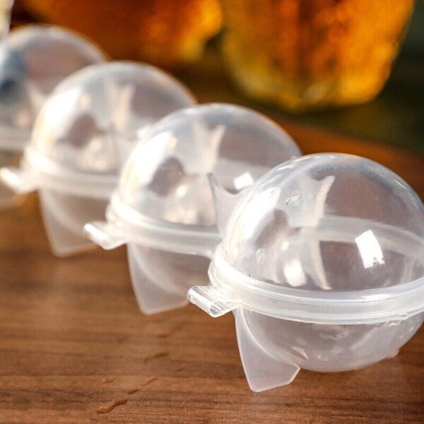 4-Cell Ice Cube Maker DIY Ice Ball Molds - Image 8