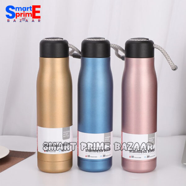 Vacuum Insulated Water Bottle & Vacuum Flask - 550ml,10 Hours Hot/30 Hours Cold, Double Walled 18/8 Stainless Steel for Kids, Random Color. - Image 6