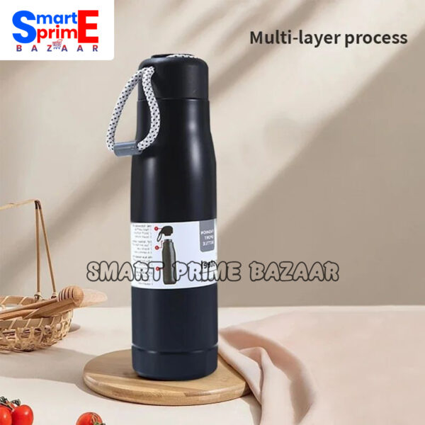 Vacuum Insulated Water Bottle & Vacuum Flask - 550ml,10 Hours Hot/30 Hours Cold, Double Walled 18/8 Stainless Steel for Kids, Random Color. - Image 12