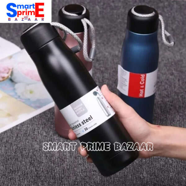 Vacuum Insulated Water Bottle & Vacuum Flask - 550ml,10 Hours Hot/30 Hours Cold, Double Walled 18/8 Stainless Steel for Kids, Random Color. - Image 4