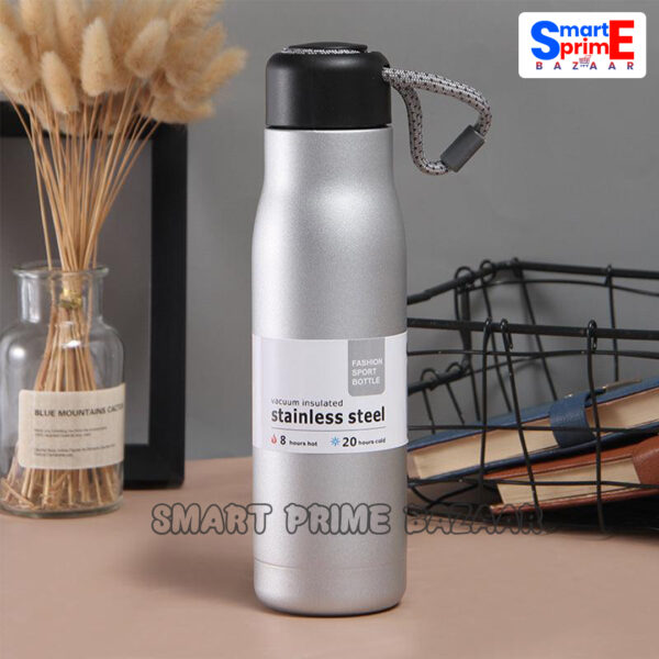 Vacuum Insulated Water Bottle & Vacuum Flask - 550ml,10 Hours Hot/30 Hours Cold, Double Walled 18/8 Stainless Steel for Kids, Random Color. - Image 14