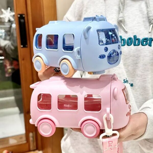 Creative Bus Style Kids Water Bottle-500ML - Image 8